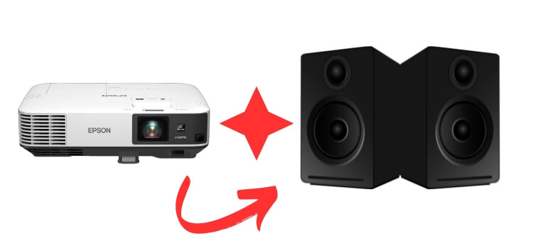 How to Connect an Epson Projector to a Speaker