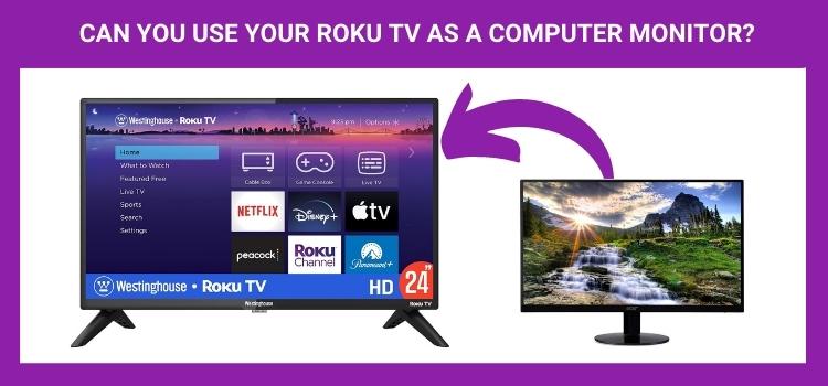 Can You Use Your Roku TV as a Computer Monitor